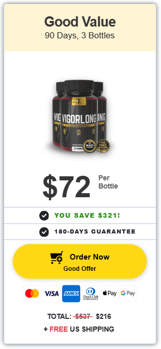 VigorLong 3 bottle